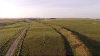 Offa’s Dyke Drone  4k Version [upl. by Akirehc]