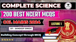 quotNCERT Science MCQs for SSC CGLCHSL Mains  SSC PYQ amp GK Strategy 2024 SSC CGL CHSLquot MTS GD [upl. by Mikaela]