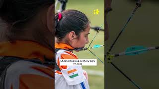 Sheetal Devi First Armless Archer Is Making India Proud At Asian Para Games 2023 [upl. by Stanway846]