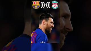 Barcelona VS Liverpool 2019Semifinal champions Leg 01youtube football shorts [upl. by Baecher]