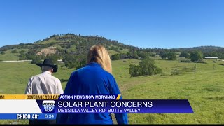 Neighbors of a proposed solar plant are rallying against the project [upl. by Fonsie470]