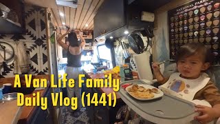 A Day in Our Family’s Van Life Vlog  Vanlife changes how we feel time 1441 [upl. by Aribold909]