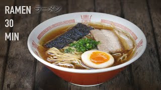 SOPA RAMEN EN 30 MINUTOS SUPER FÁCIL [upl. by Ycul]