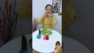 Serutan timun  goodthing facialtools mukbang [upl. by Hsepid]