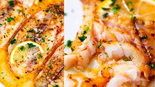 Easy and Flavorful Baked Garlic Butter Lemon Tilapia [upl. by Naihs]