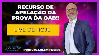 RECURSO DE APELAÇÃO  Saiba tudo que você precisa para se sair bem com essa peça na prova da OAB [upl. by Eiltan]