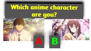 WICH quotI WANT TO EAT YOUR PANCREASquot ANIME CHARACTER ARE U [upl. by Zelten]