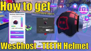 How to get WesGhost  TEETH Helmet in AVNU Where Music Meets [upl. by Teresina]