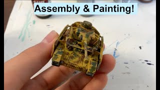 Panzer IV Assembly amp Painting  Flames of War Speed Build [upl. by Meredi]