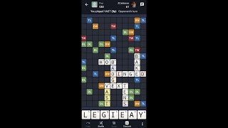 Wordfeud by Bertheussen IT  free multiplayer word puzzle game for Android and iOS  gameplay [upl. by Charbonnier]