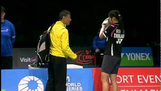 SF  WS  Wang Yihan vs Inthanon Ratchanok  2011 Yonex Denmark Open [upl. by Kone236]