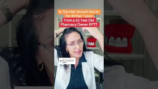 Hair Growth Journey from a 62 year old who opend a pharmacy for hair loss products hair growth [upl. by Marris]