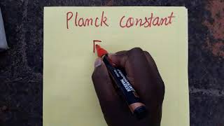 Planck constant SI and dimensional formula [upl. by Ettennan912]