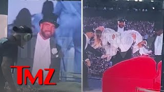 Taylor Swift Brings Travis Kelce Onstage Performs Full Skit With Him  TMZ [upl. by Darya]