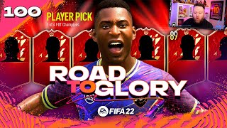 My BEST RED PICK so far FIFA 22 Road to Glory 100 [upl. by Lala115]