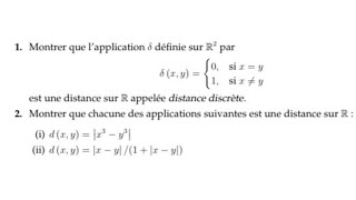 Exercice 2 de topologie [upl. by Nelyak]