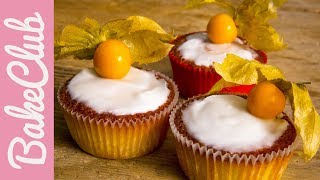 Physalis Muffins I BakeClub [upl. by Enyamert39]