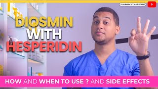 Diosmin with Hesperidin How to Use It amp 3 Common Side Effects [upl. by Lasala]