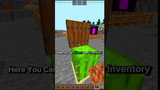 How to make a Working Dustbin In Minecraft Simple Trash Disposal System Tutorial minecraftshorts [upl. by Menendez134]