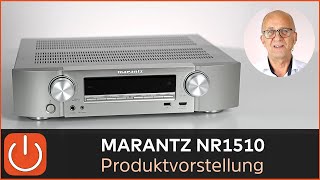 PRODUKTVORSTELLUNG Marantz AVReceiver NR1510  THOMAS ELECTRONIC ONLINE SHOP [upl. by Adnalro]