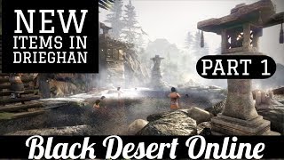 Black Desert Online BDO Drieghan Coverage New Items Added [upl. by Ymiaj]