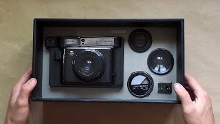 Lomography LomoInstant Wide Unboxing Распаковка [upl. by Ruhtra]