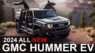 2024 GMC Hummer Ev  SUV Arrives With 830 Electric Horses [upl. by Haggar]