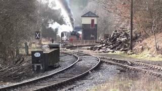 churnet valley railway amp mcrailway steam weekend [upl. by Ina716]