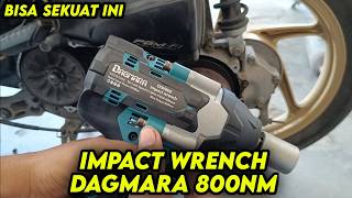 IMPACT DAGMARA 800NM 🔥 REVIEW DAN TEST impact impactwrench [upl. by Ammann]