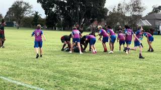 U14 Rugby 2024  Preseason Rosmini U14 vs Dilworth U14 [upl. by Ahsitam]