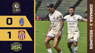 Carabobo lidera el Cuadrangular B  LigaFUTVEBancoDeVenezuela  La Guaira vs Carabobo [upl. by Zumwalt979]