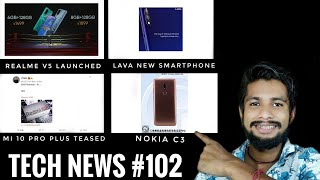 Tech News 102  Realme V5 Launched Nokia C3 Mi 10 Pro Plus Lava New Smarphone LG K31 [upl. by Ndnarb700]