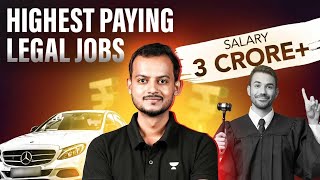 Indias Highest Paying Legal Jobs  Salary ₹3 Crore  Pranjal Singh [upl. by Esej766]