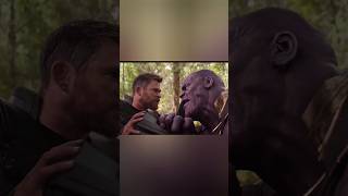 thor vs thanosthanos snaps his fingers sceneavengers infinity war2018 movie clipsagar103 [upl. by Jaddan]