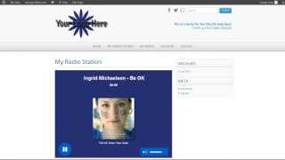 Create Your Own Radio Website with a FREE TikiLIVE WordPress Site [upl. by Anyel]