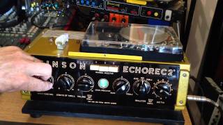 Binson Echorec 2 T7E  guitar demo [upl. by Nylesoj]