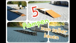 Mit nur ein paar Paletten und ein paar Platten coole Rampen bauen scooterVideos by Arne [upl. by Pettit]