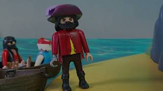 Peter Pan 2 Kapitein Haak arriveert bij aan wal playmobil [upl. by Bonnette417]