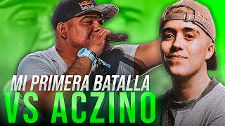 GAZIR reacciona a su PRIMERA BATALLA vs ACZINO 🔥 [upl. by Kessia]