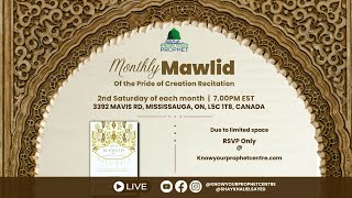 Mawlid of the Pride of Creation  English Mawlid Recitation [upl. by Hull]