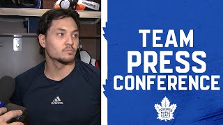 Maple Leafs Media Availability  Pregame vs Winnipeg Jets  January 24 2024 [upl. by Ferdinanda]