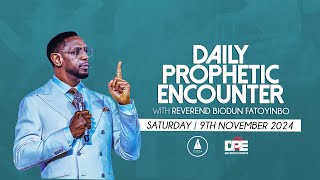 Daily Prophetic Encounter With Reverend Biodun Fatoyinbo  Saturday November 9 2024 [upl. by Pietra]