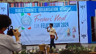 Kapu Kapa  Gershom Duhlian  KSOM Freshers Meet 2024 [upl. by Kleiman51]