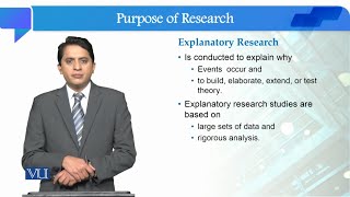 Purpose of Research Explanatory Research  Quantitative Research Methodology  SOC509Topic018 [upl. by Lorolla194]