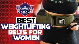 Best Weightlifting Belts For Women [upl. by Scherman]