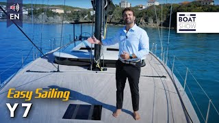 ENG Y YACHTS 7  Sailing Yacht Review  The Boat Show [upl. by Kwan]