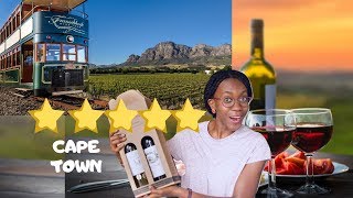 The Best Wine Tasting in South Africa  Franschhoek Wine Tram Line [upl. by Clarette]