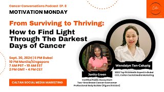 Cancer Conversations EP 8 How to Find Light Through the Darkest Days of Cancer [upl. by Ydnarb620]