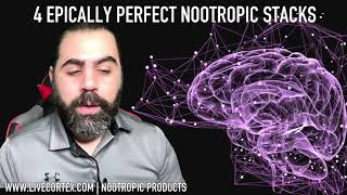 4 Epically Perfect Nootropic Stacks [upl. by Kcirdahc]