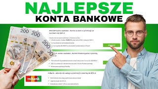 NAJLEPSZE KONTA BANKOWE I OSZCZĘDNOŚCIOWE  2024 ROK 💵 [upl. by Cutty]